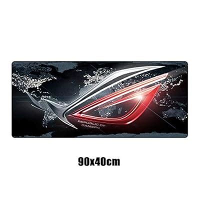 Buy YWSZY Mouse Pad, Large Mousepad Non-Skid Rubber Republic of Gamers ...