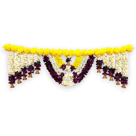 40 inch Marigold Toran for Door | Artificial Genda Flower Hanging Deco ...