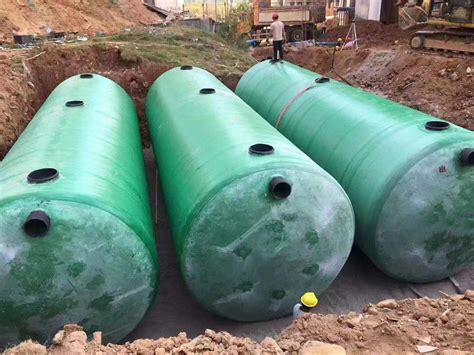 Fiber Glass Septic Tank System Underground Sewage Treatment Bio Tank ...