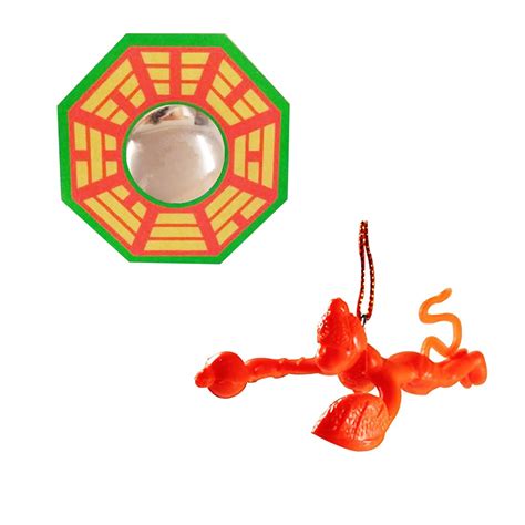 Ratnatraya Combo of Feng Shui Chinese Convex Glass Vastu Bagua(Pa kua ...