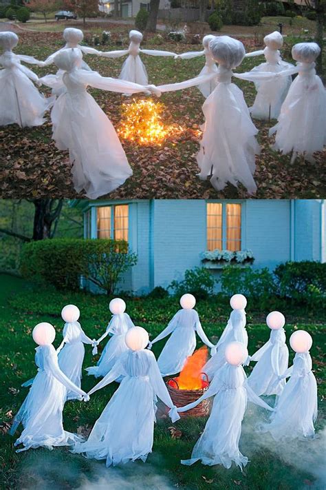 48 Best Easy DIY Halloween Outdoor Decorations - A Piece Of Rainbow