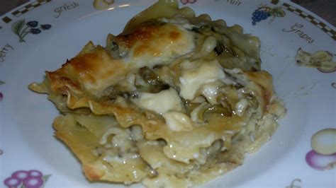 lasagne ai carciofi   nella mia cucina