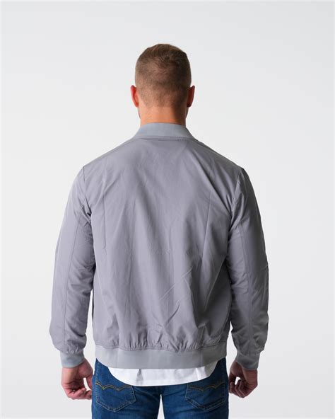 Grey Bomber Jacket - NVGTN