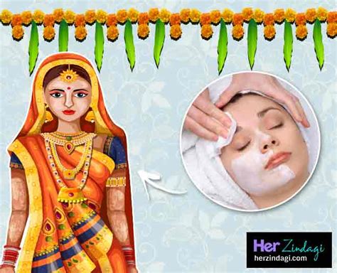 Bridal Skincare Routine For Glowing Skin On Wedding in hindi | bridal ...