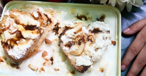 SOMASREE BAIDYA দ্বারা চকলেটি রাবড়ি শাহী টুকরো(chocolaty rabri shahi ...