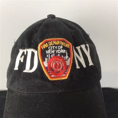 FDNY New York Fire Department Mens Adjustable Hat Cap… - Gem