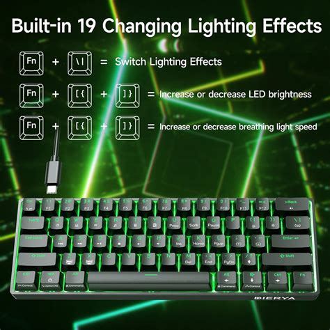 Image result for Dierya Keyboard Lighting