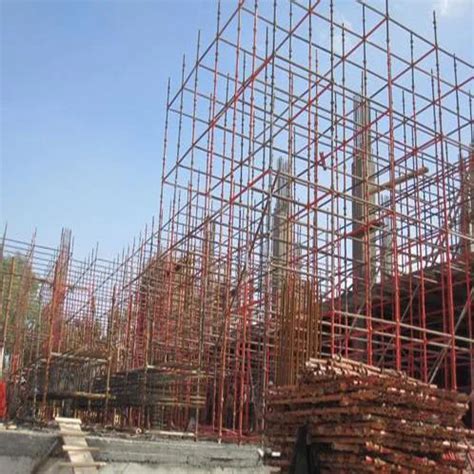 Scaffolding Picture at Site, Scaffolding used at construction site