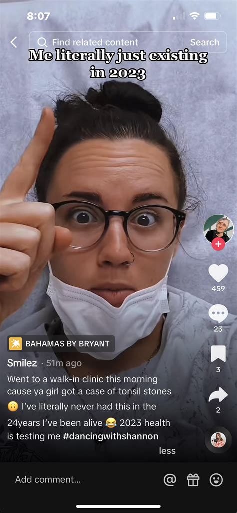 Shannon again in the hospital this time for freaking tonsil stones : r/tiktokgossip