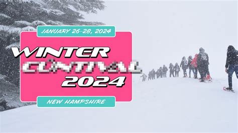 Winter C*ntival 2024 - A Snowshoe Hashing Weekend, White Mountains ...