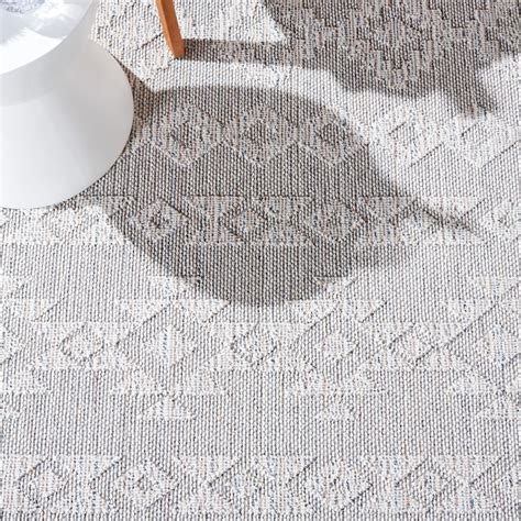 Safavieh Global 7 X 7 (ft) Gray/Beige Square Indoor/Outdoor ...