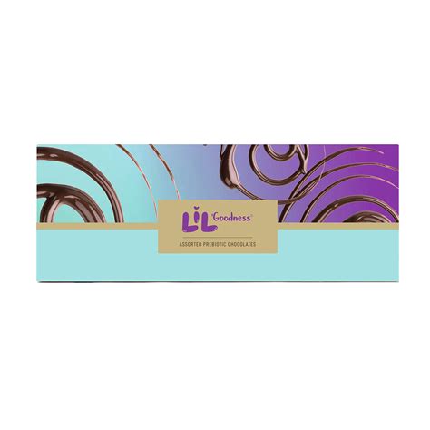 Buy LiL'Goodness Chocolates Gift Box - 168G (12 Units) | Prebiotic Milk ...