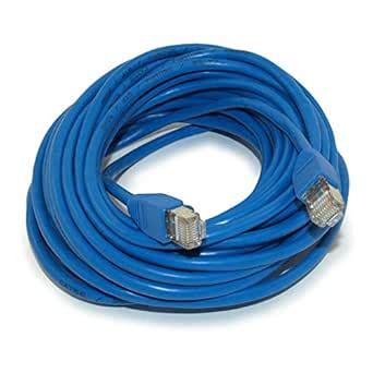 MyCableMart 35ft Cat5E Shielded Ethernet RJ45 Patch Cable,Stranded ...