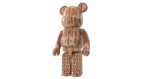 3D model Bearbrick Karimoku Parquet 2nd | 3D Molier International