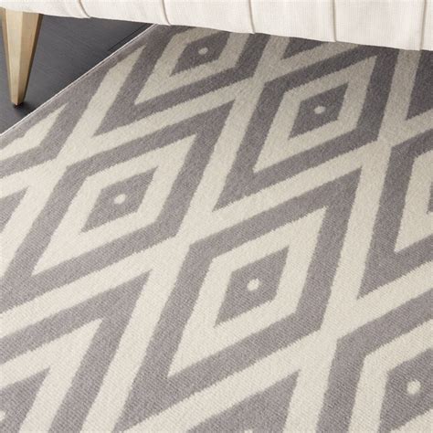 Nourison Grafix 7 X 9 (ft) White/Grey Indoor Abstract Area Rug ...