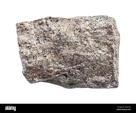 closeup of sample of natural mineral from geological collection - rough ...