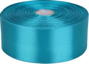 Bright Home Decor™ Satin Ribbon (18 Meters) Solid Fabric Ribbons Roll ...