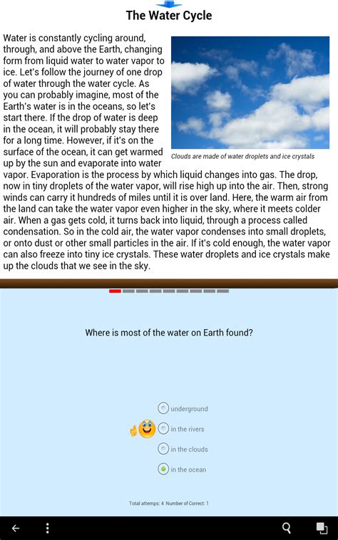 4th Grade Science Reading Comprehension FREE - App on Amazon Appstore