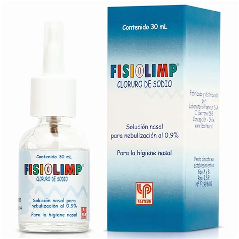 Fisiolimp Cloruro De Sodio 0,9% Solución Nasal 30 mL | Cruz Verde