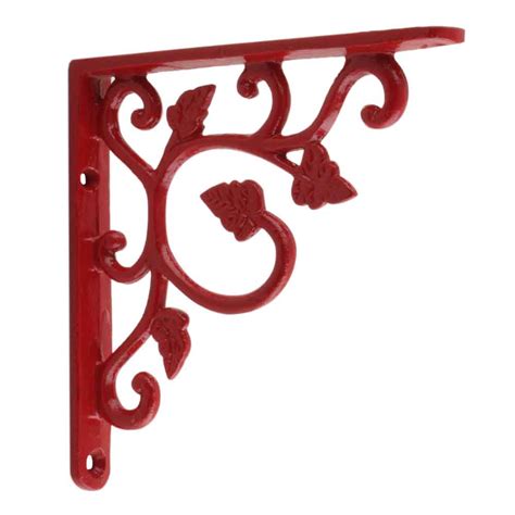 Red Small Shelves Brackets