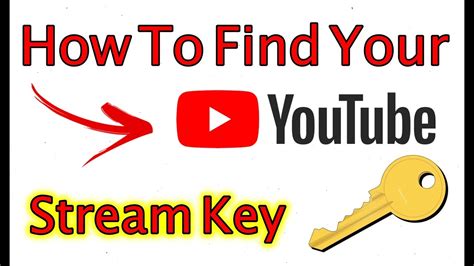 Image result for YouTube Stream Key