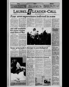 Laurel Leader Call Newspaper Archives, Mar 12, 1987, p. 1