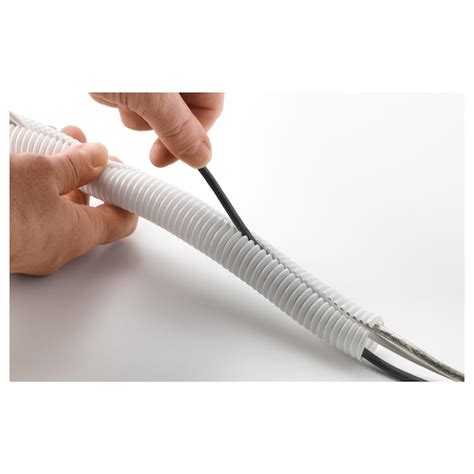 RABALDER cable tidy, white, 5 m (16') - IKEA