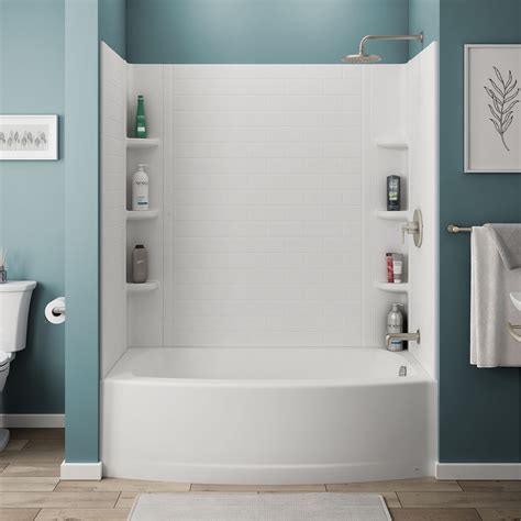 Shop American Standard Elevate Bathtub & Wall Panel Kit at Lowes.com