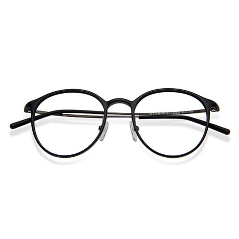 Buy Blue Block Screen Glasses: Black Full Rim Round Lenskart BLU Blu ...