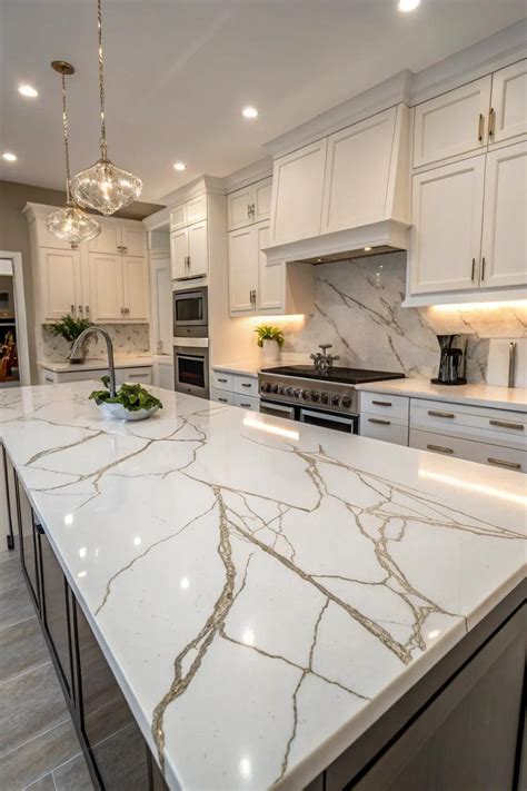 18+ Stunning Kitchens with Quartz Countertop Ideas