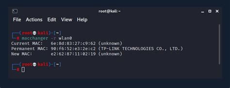 How To Change the MAC Address in Kali Linux with Macchanger - Tech Hyme