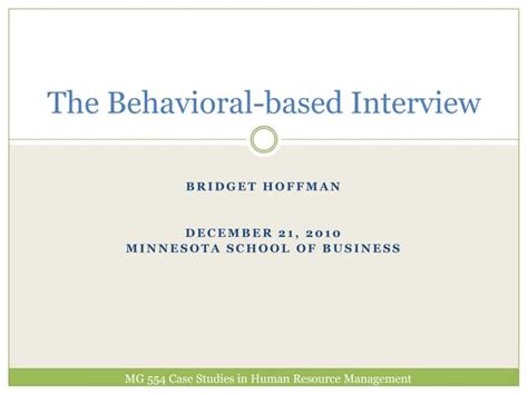 Behavior Based Interview Demo 的图像结果