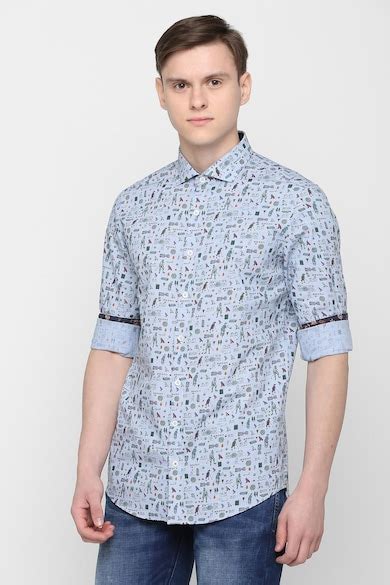 Simon Carter Shirts, Simon Carter Blue Shirt for Men at Simoncarter.in