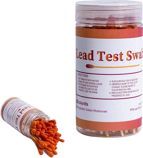 Amazon.com: Bylesary 30/60 pcs Lead Testing Kit, Personal Home ...