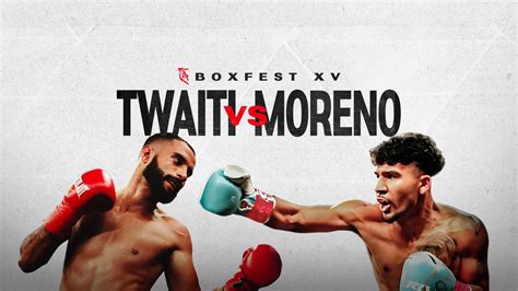 Watch Twaiti vs. Moreno Live Stream | DAZN BR