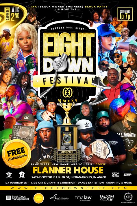 EightDown™ Festival, Flanner House, Indianapolis, 2 August 2025 | AllEvents
