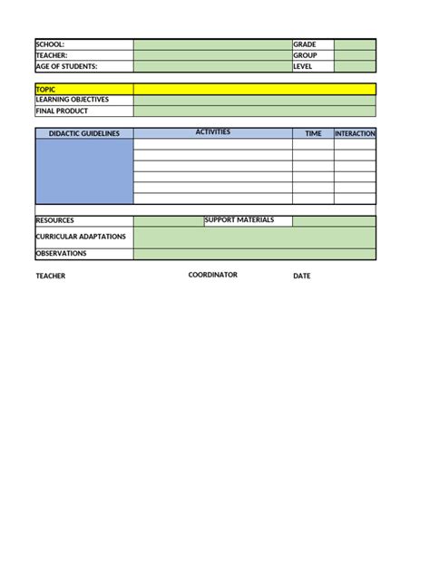 Image result for Simple Lesson Plan