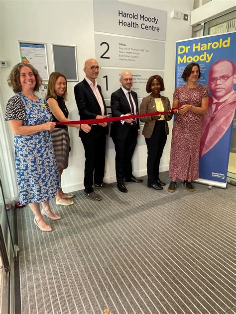 Official opening of Harold Moody Health Centre in Southwark - South ...