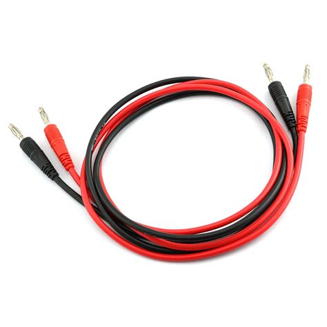 RuiLing 2-Pack 15A 1M Banana Plug to Banana Plug Test Lead Wire Cable ...