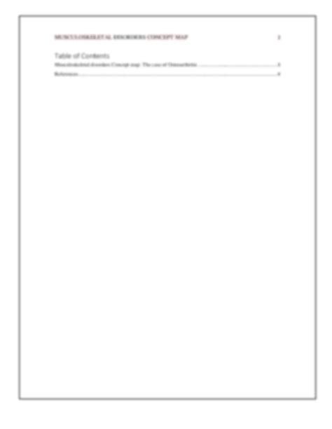 Image result for Musculoskeletal System Concept Map