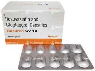 Rosuren Cv 10 Capsule 10: Uses, Side Effects, Price & Substitutes