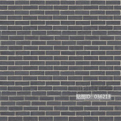 青砖灰砖墙墙砖贴图a (18)-【集简空间】3d模型_su模型_贴图_草图模型