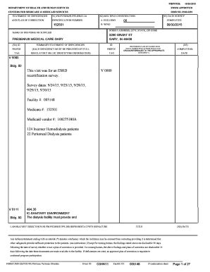 Fillable Online FRESENIUS MEDICAL CARE GARY Fax Email Print - pdfFiller