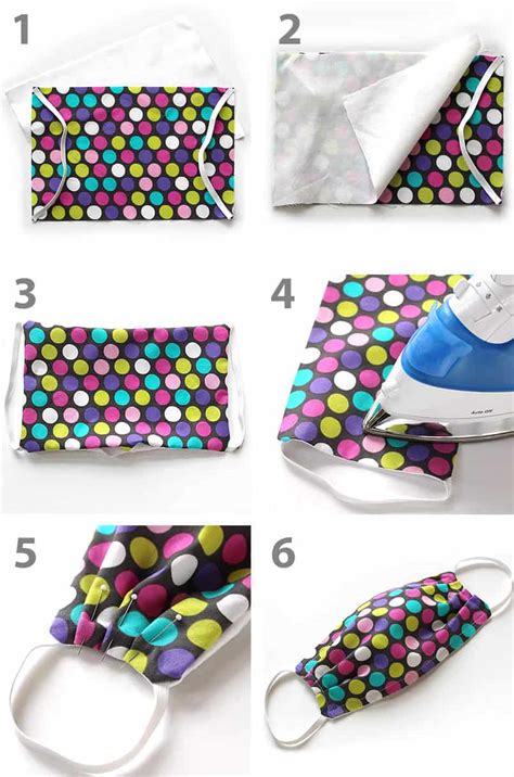 Tutorial for Making Fabric Face Mask 的图像结果