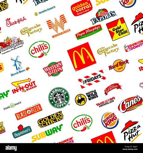 Famous Fast Food Logos