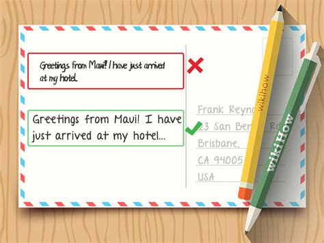 Image result for Postcard Format Example