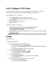 Image result for 7 1 4 Lab Configure NTP On Linux CompTIA