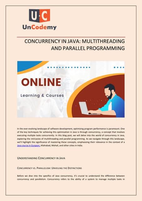 Image result for Multithreading and Parallel Programming in Java