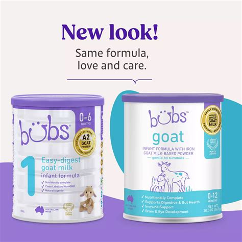 Bubs Goat Milk-Based Powder Infant Formula - Shop Formula at H-E-B