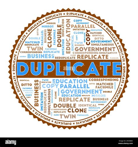 Image result for Duplicate Definition